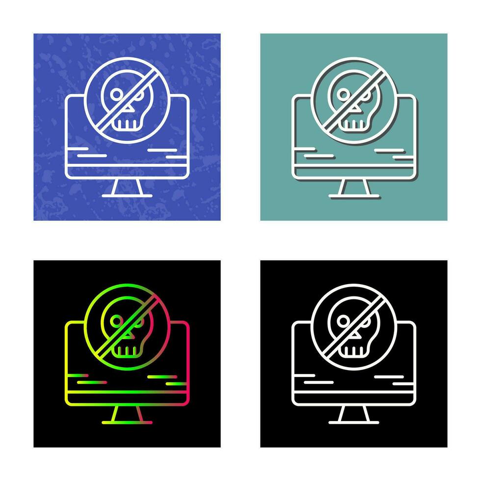 antivirus vector pictogram