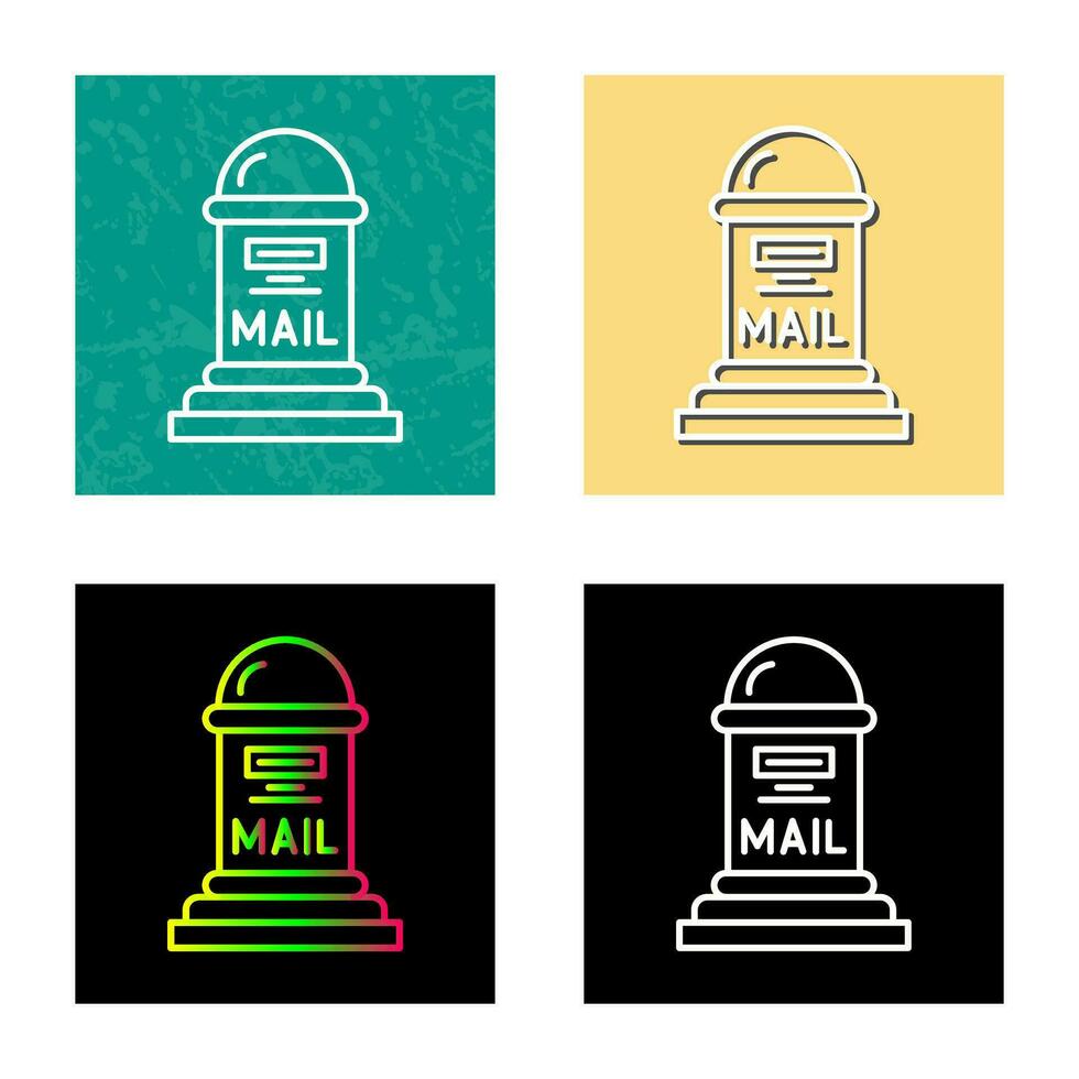 mail doos vector icoon