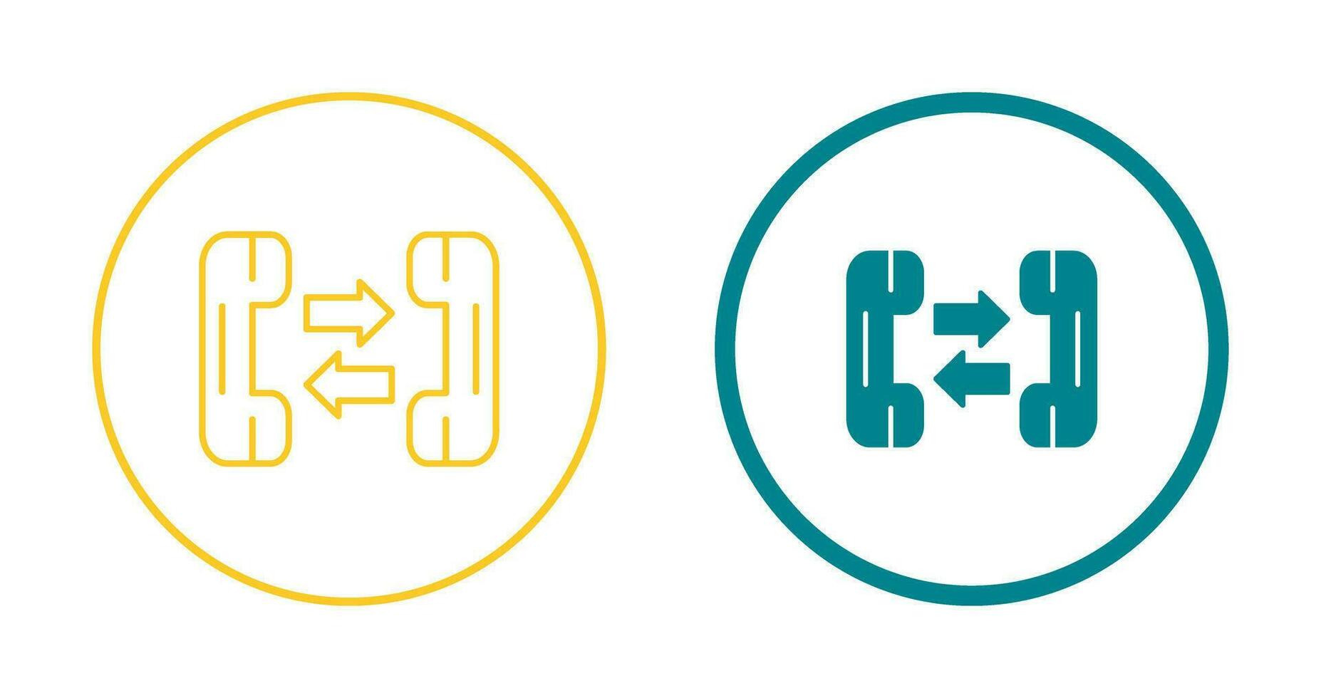 telefoongesprek vector pictogram