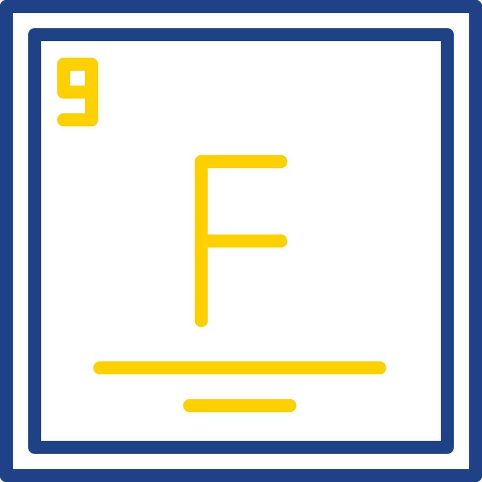 fluor vector icoon ontwerp