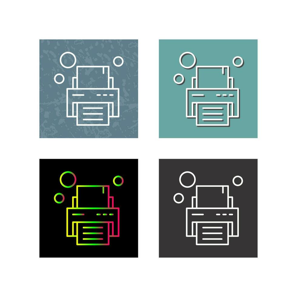 printer vector pictogram