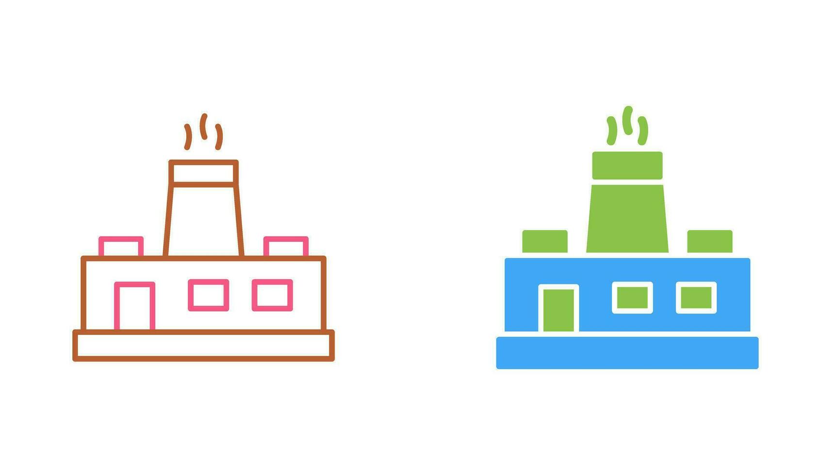 fabriek vector pictogram