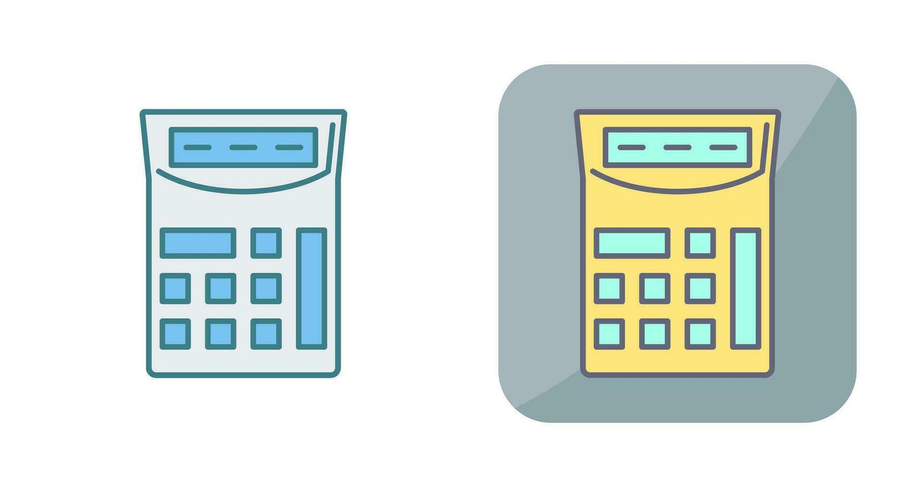 rekenmachine vector pictogram