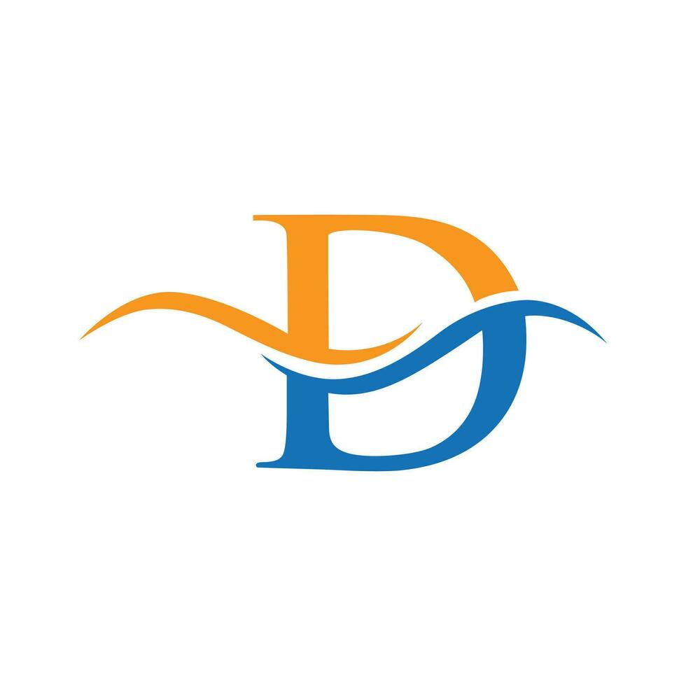 brief d logo vector