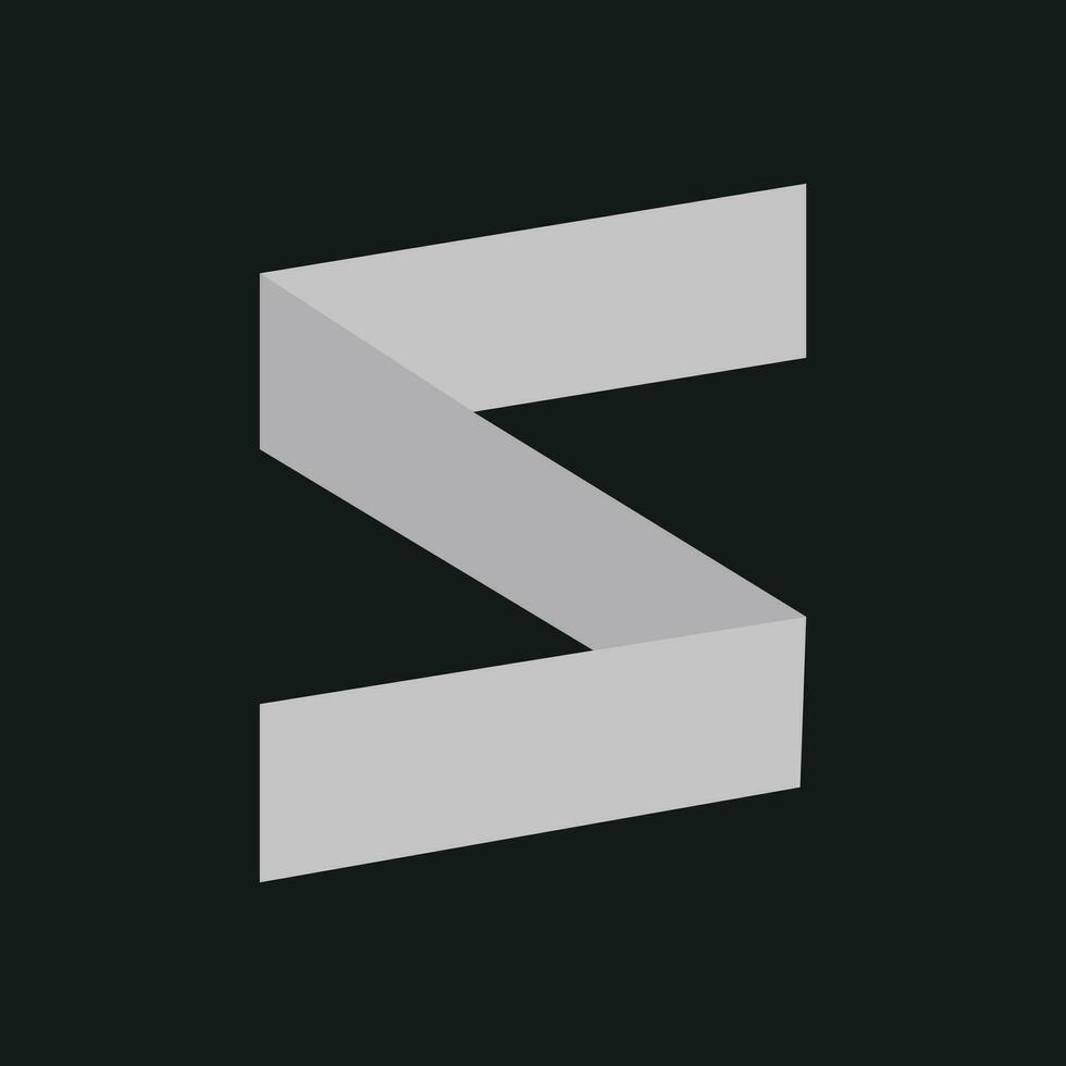 letter s logo vector