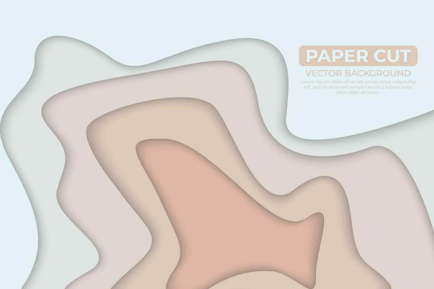 helder kleur papier besnoeiing achtergrond ontwerp vector
