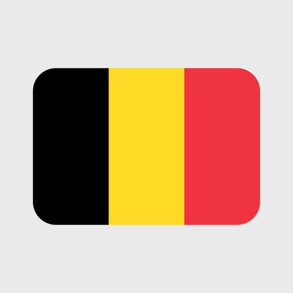 belgie vlag vector icoon