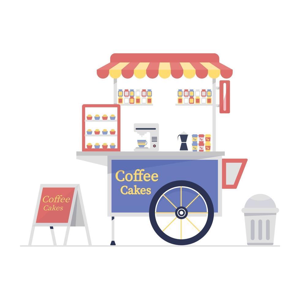 coffeeshop ontwerp vector