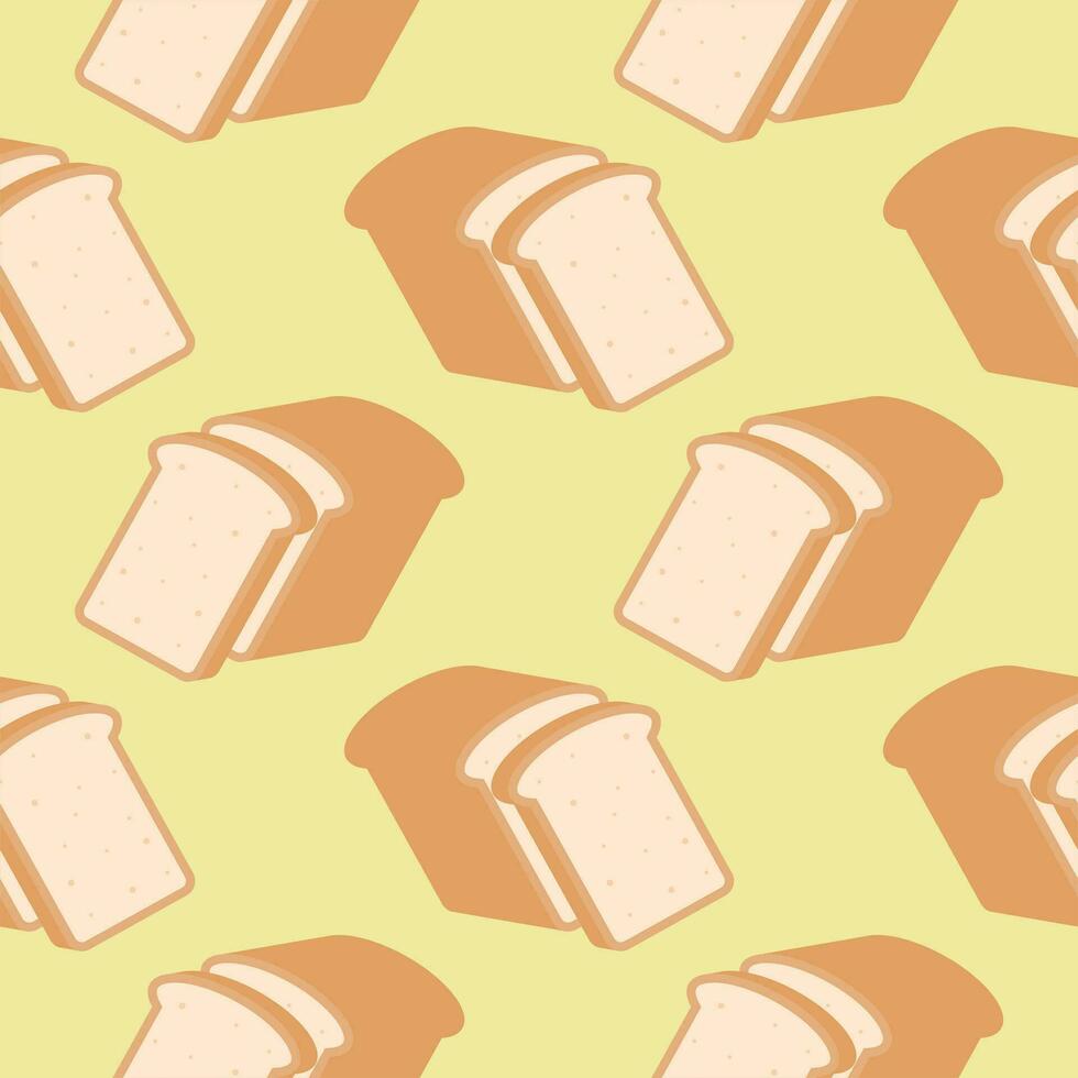 brood naadloos patroon vector illustratie