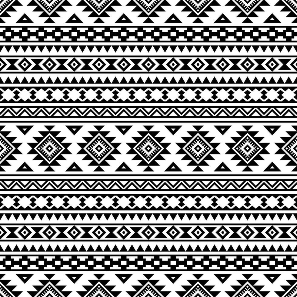 etnisch meetkundig abstract motief achtergrond ontwerp. naadloos patroon in volk kunst stijl. aztec Navajo inheems Amerikaans. ontwerp voor textiel, kleding stof, kleding, gordijn, tapijt, ornament, inpakken, behang. vector