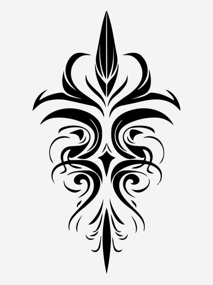 tribal tatoeëren ontwerp element vector