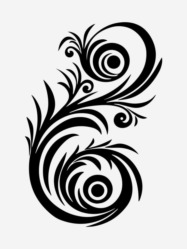 tribal tatoeëren ontwerp element vector