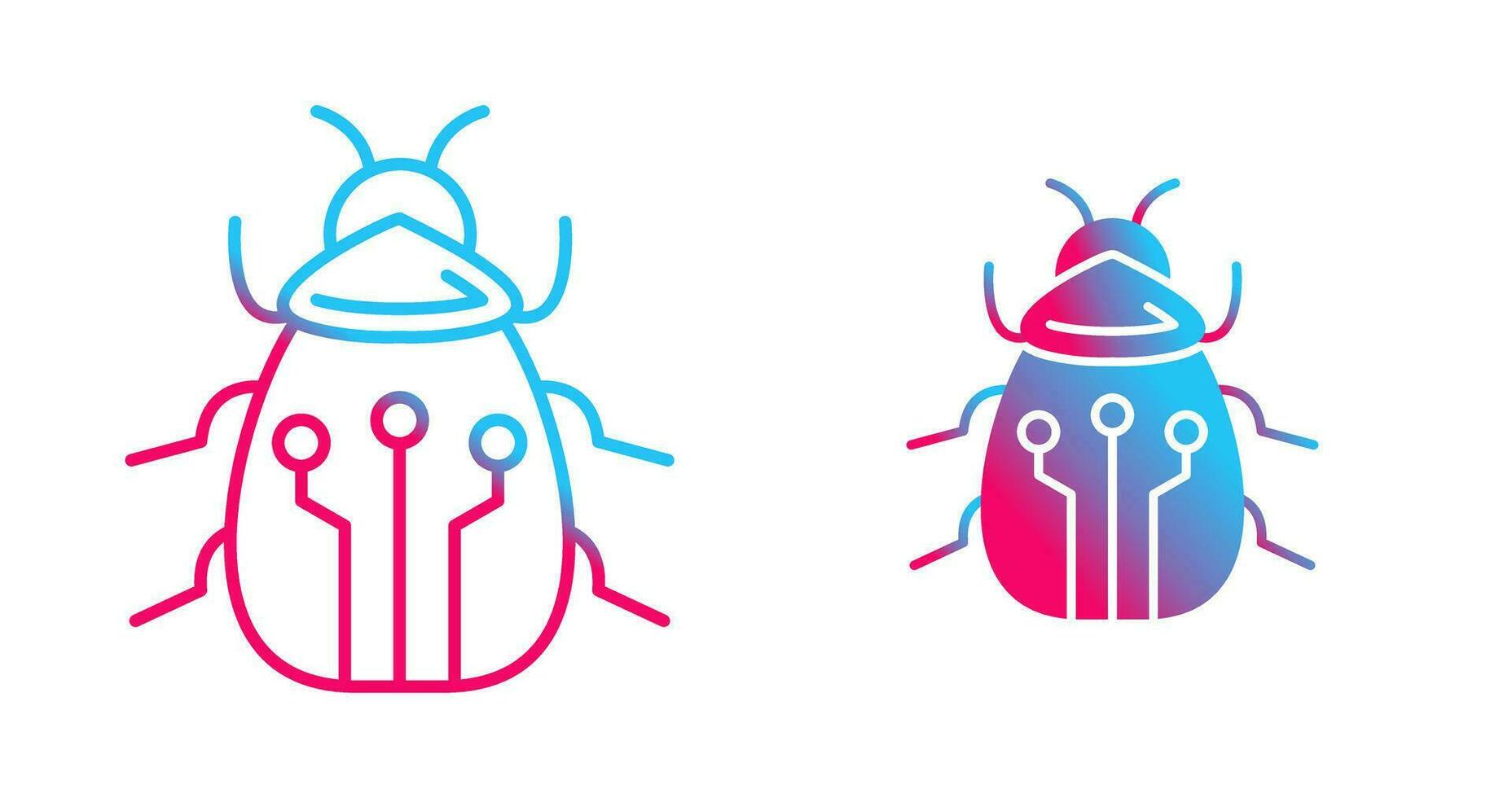 bug vector pictogram