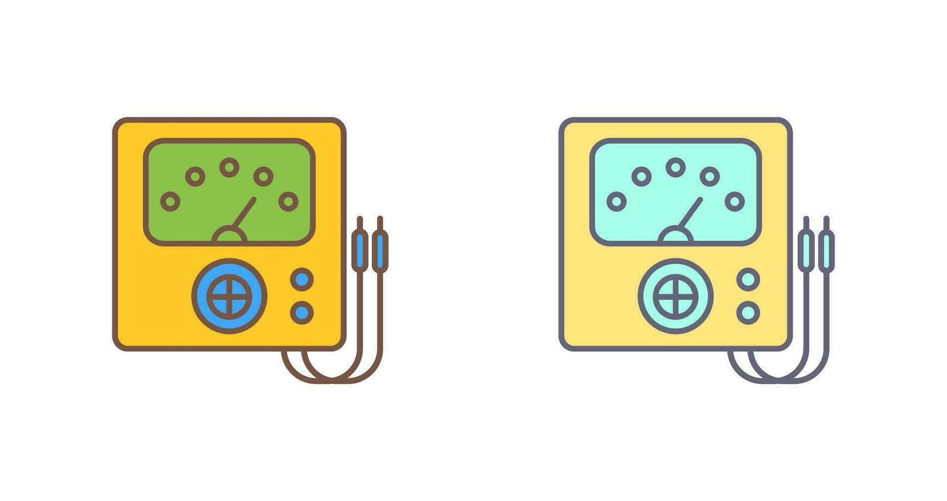 voltmeter vector icoon