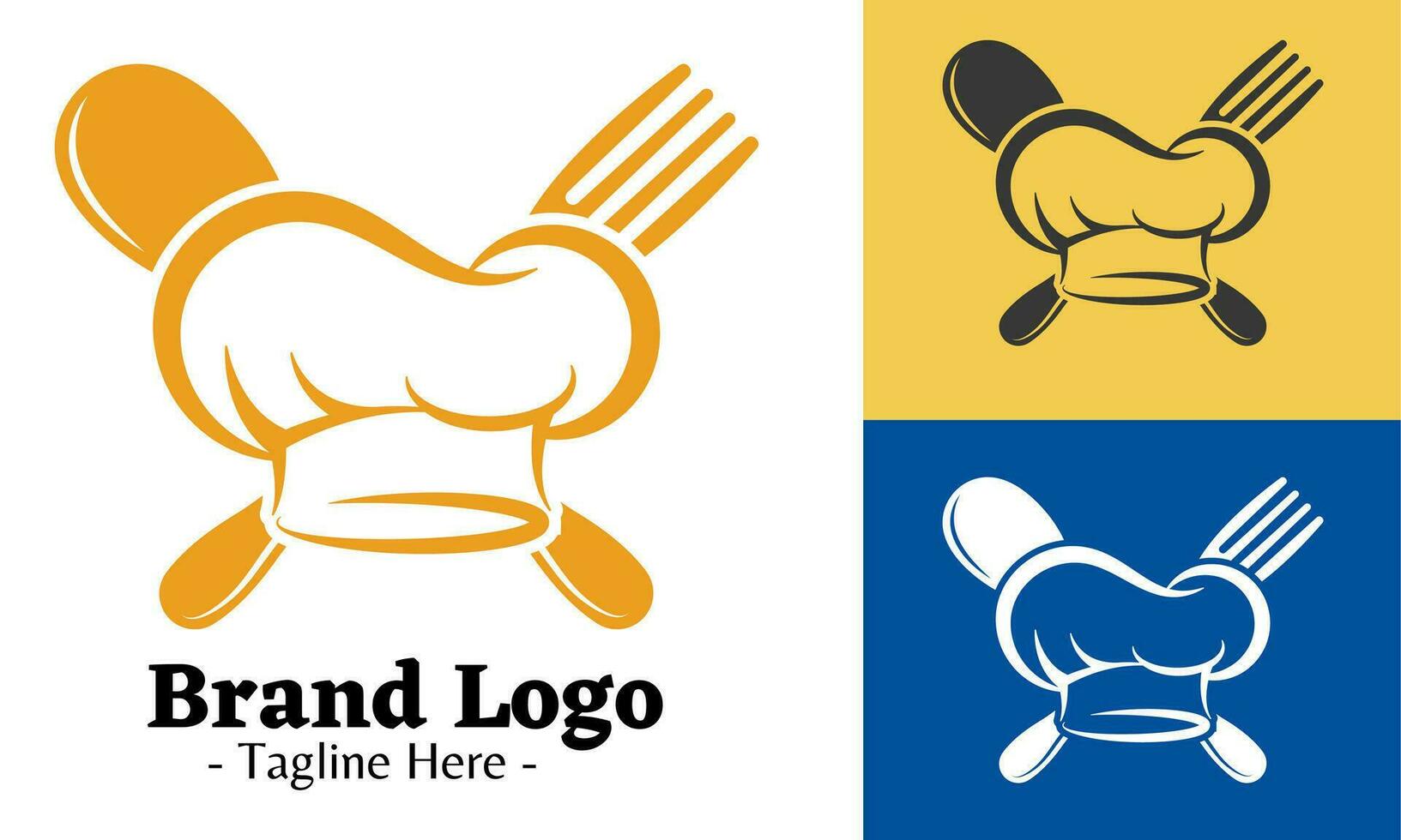 restaurant logo ontwerp vector, modern logos concept vector