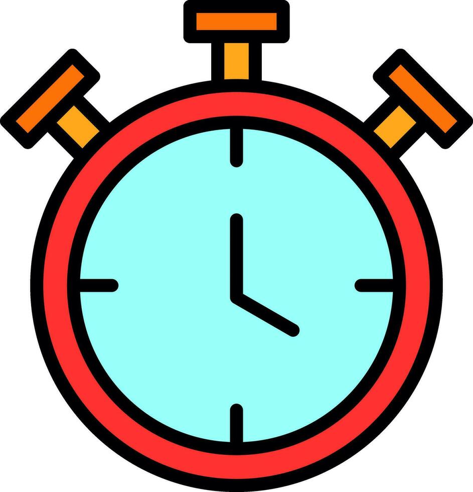 timer vector icoon ontwerp