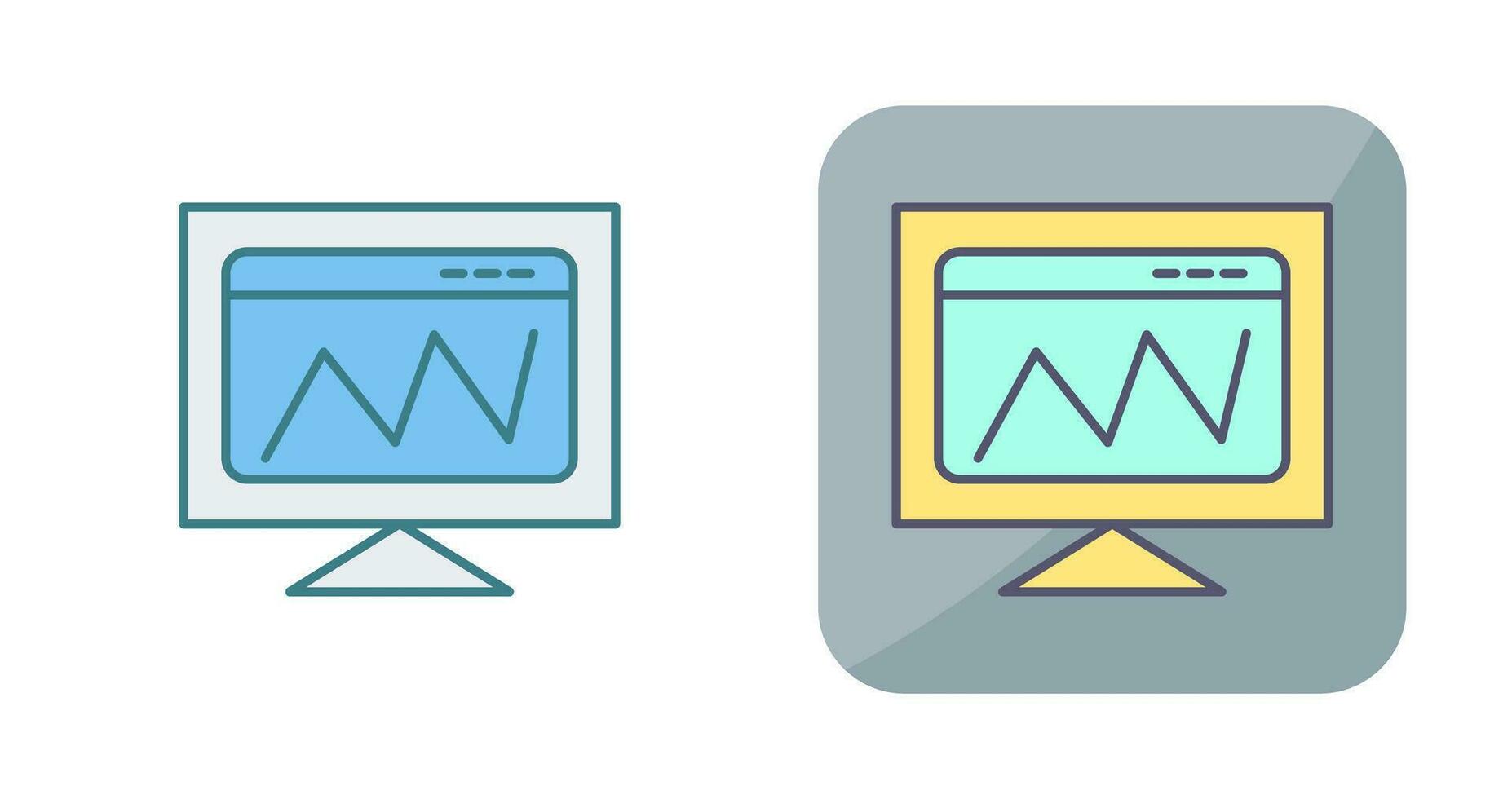 web analyse vector icoon