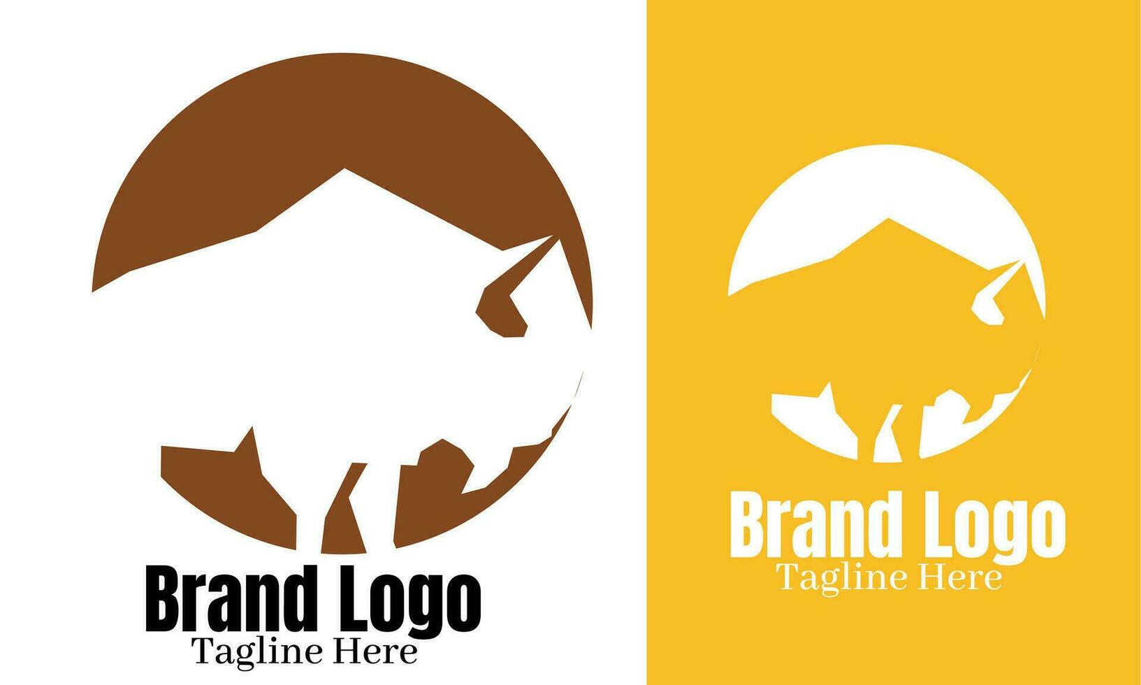 buffel logo vector, merk identiteit embleem vector