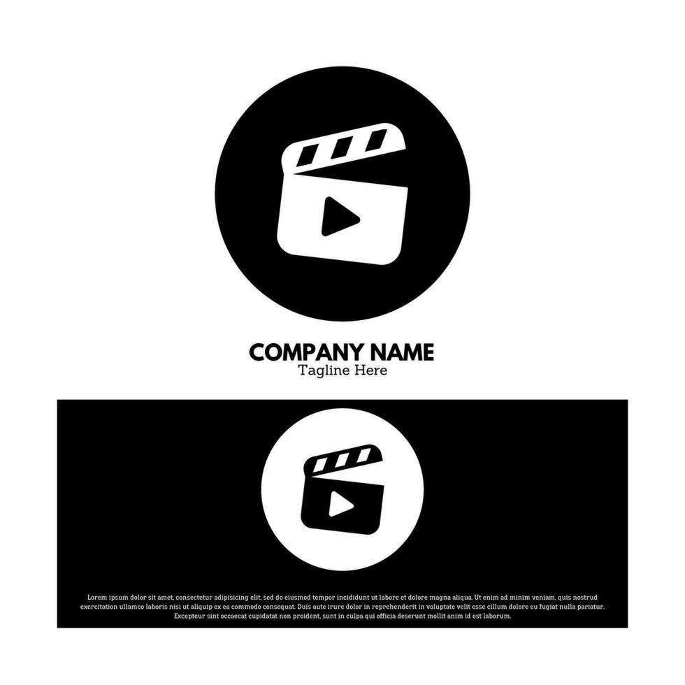 video conferentie logo ontwerp vector