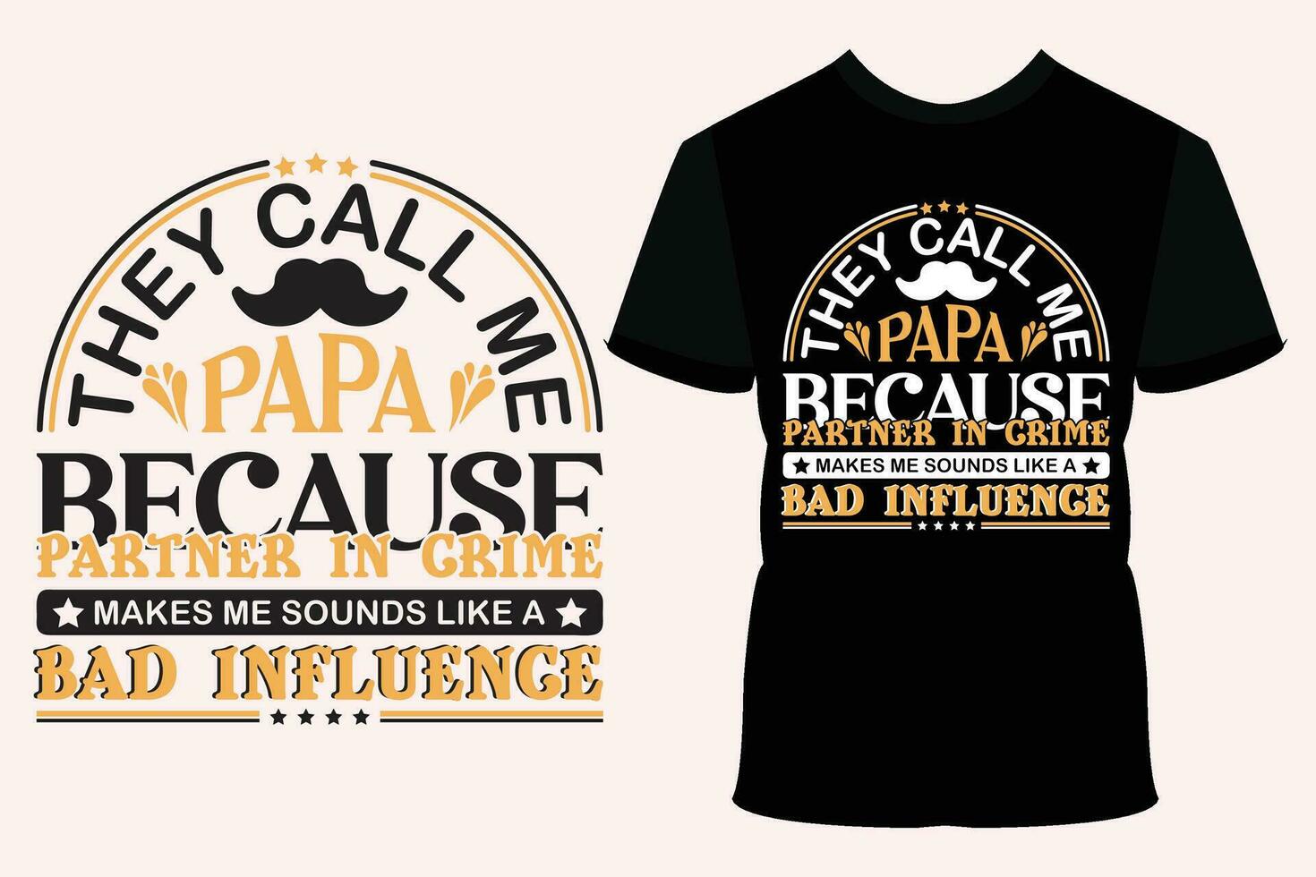 ze telefoontje me papa omdat partner in misdrijf grappig papa t-shirt ontwerp, typografie t overhemd ontwerp vector