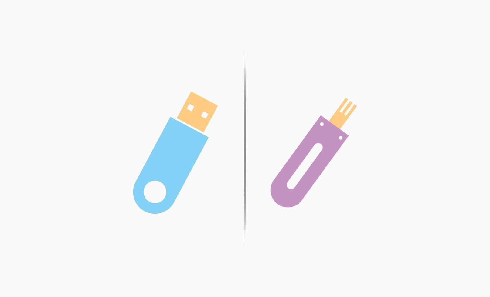 flashdisk pictogram clipart ontwerp vector