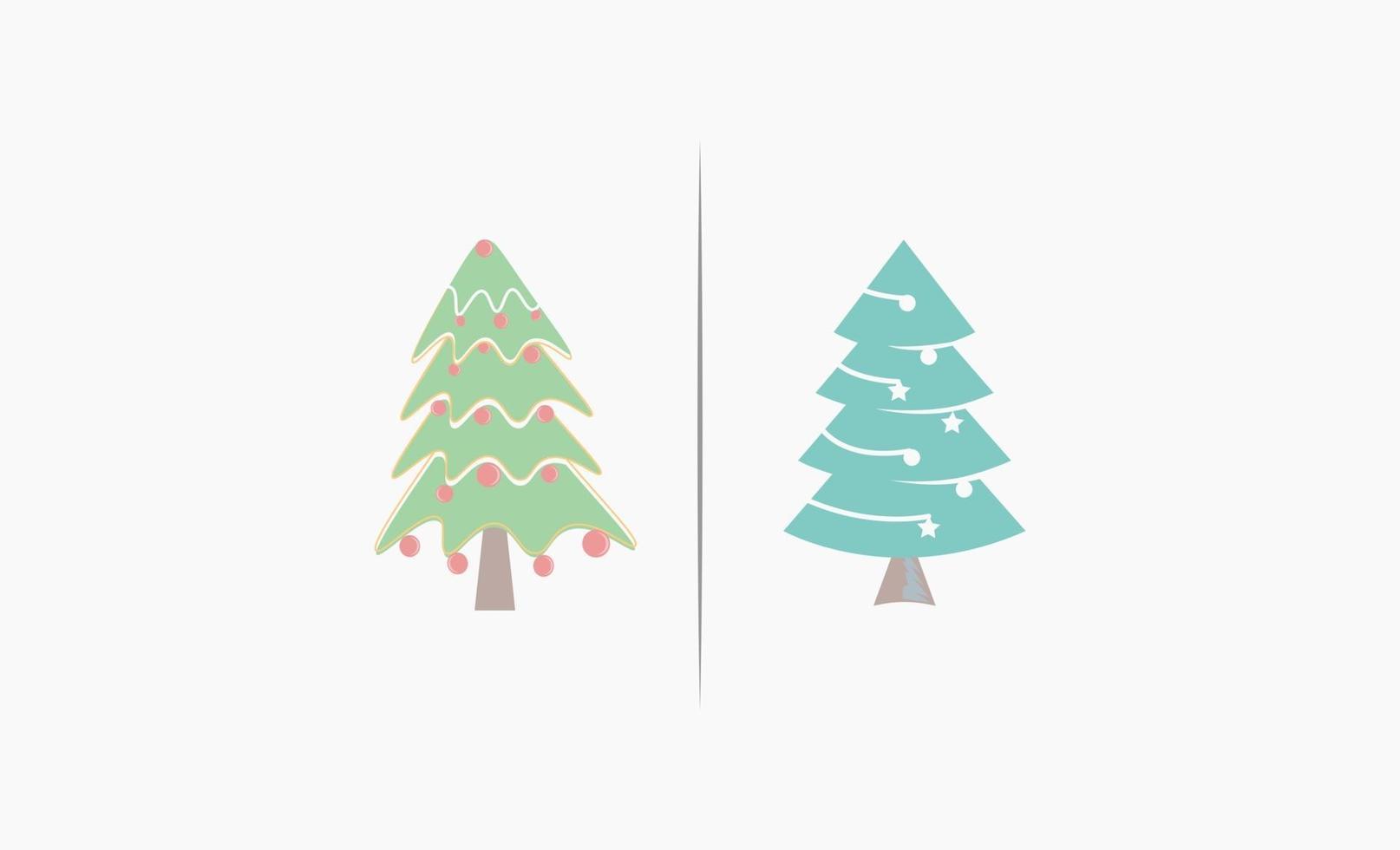 kerstboom pictogram ontwerp vector