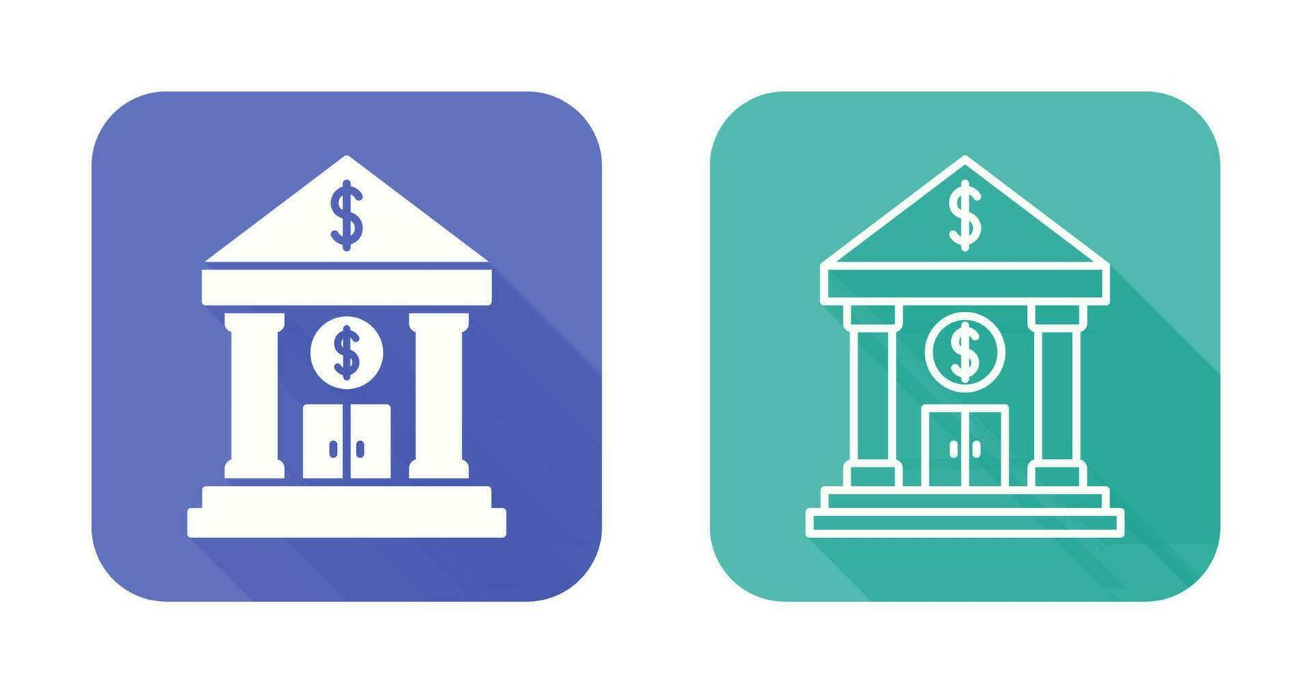 bank vector pictogram