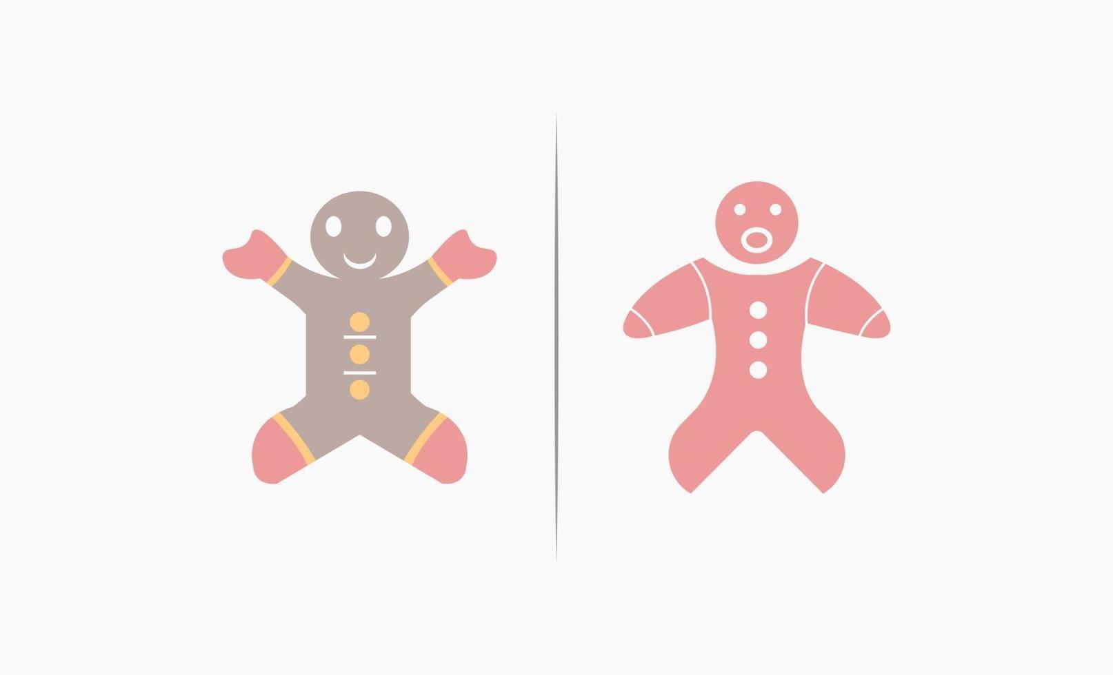 peperkoek man icoon vector