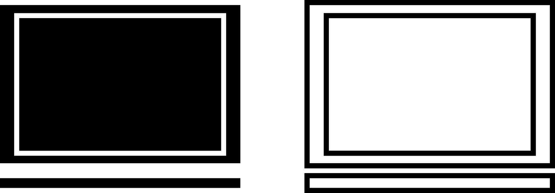 schoolbord icoon in glyph en lijn stijl. vector illustratie