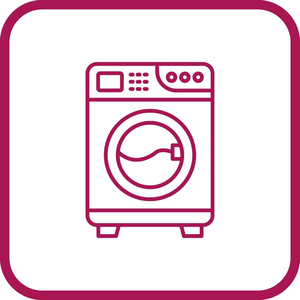 wasmachine vector pictogram