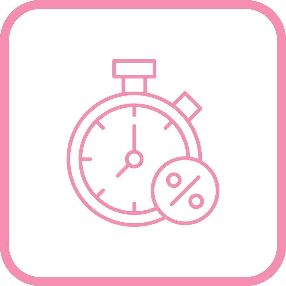 timer vector icoon