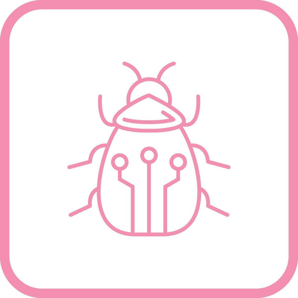 bug vector pictogram