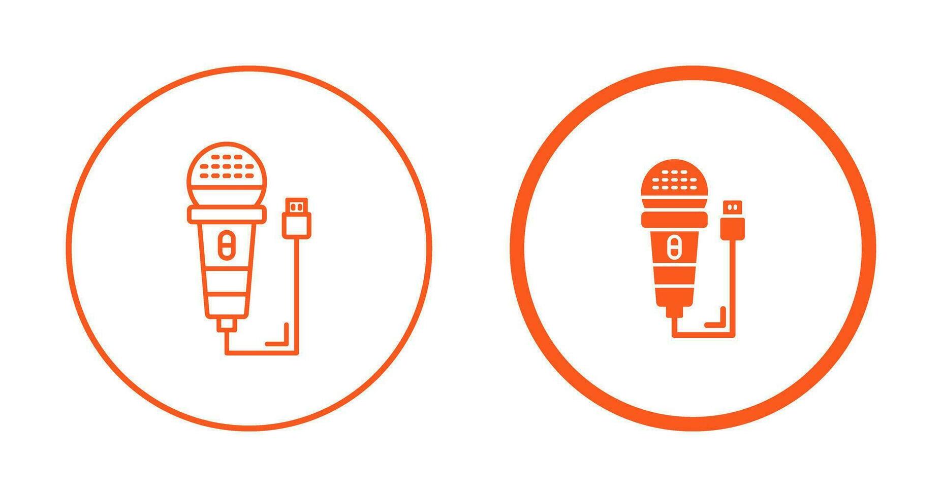 microfoon vector pictogram