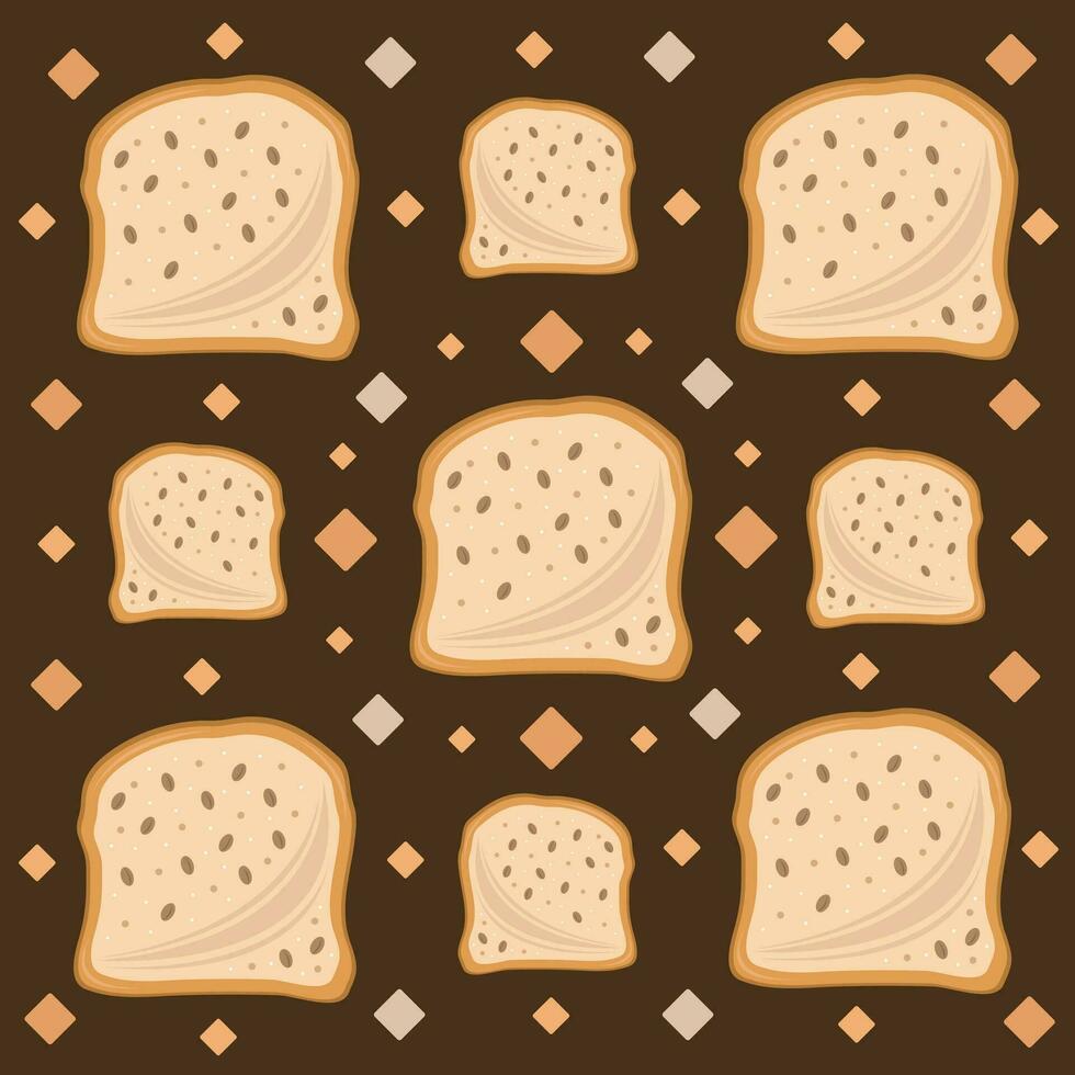 tarwe brood plak vector illustratie voor grafisch ontwerp en decoratief element