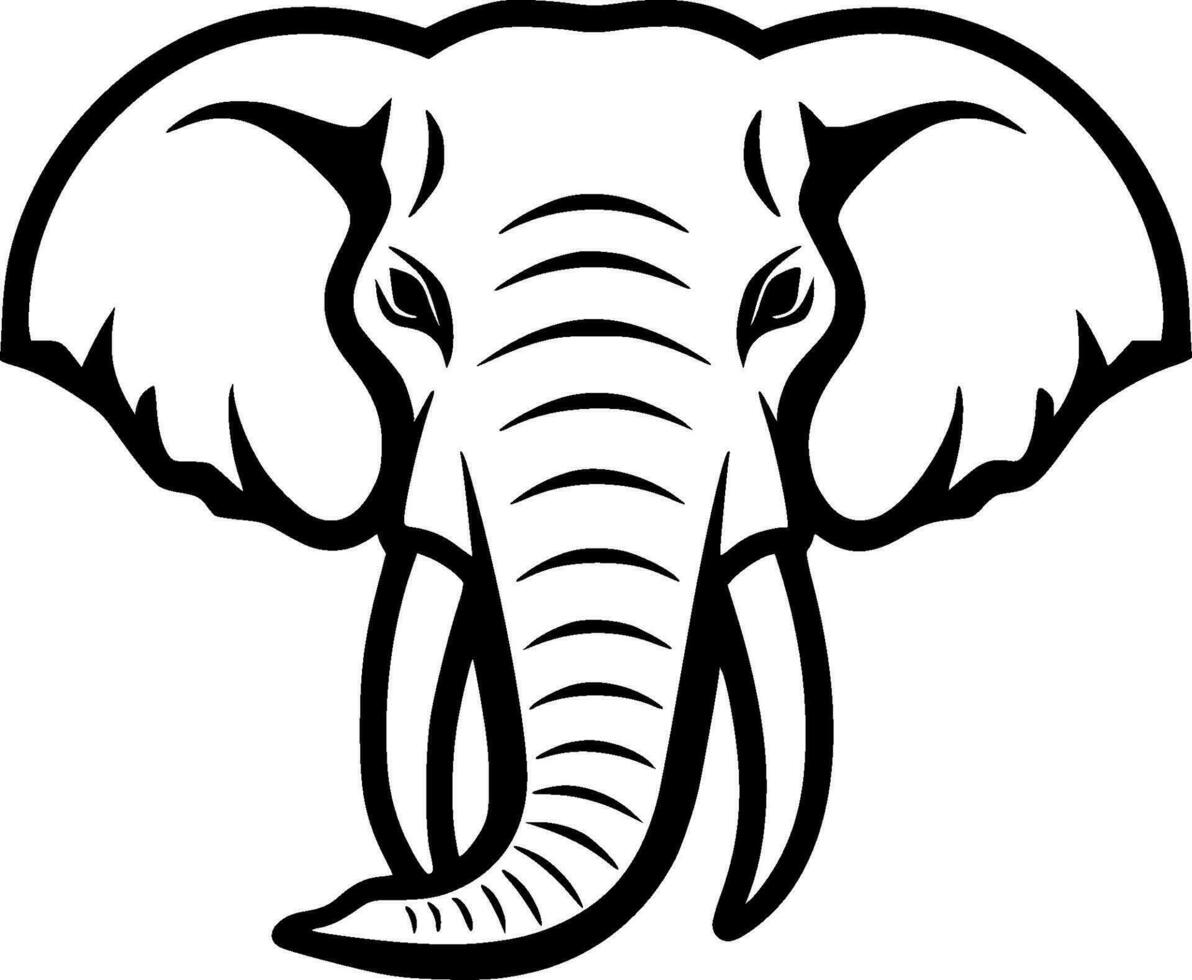 olifant - hoog kwaliteit vector logo - vector illustratie ideaal voor t-shirt grafisch