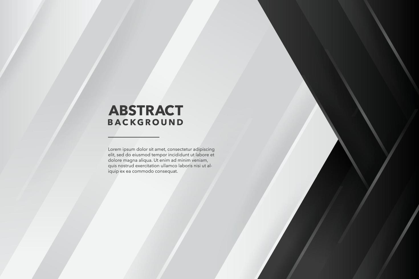 zwart modern abstract ontwerp als achtergrond vector