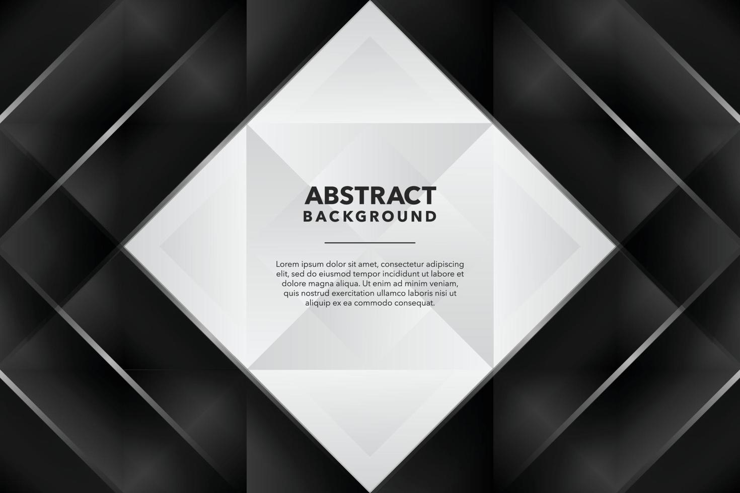 zwart modern abstract ontwerp als achtergrond vector