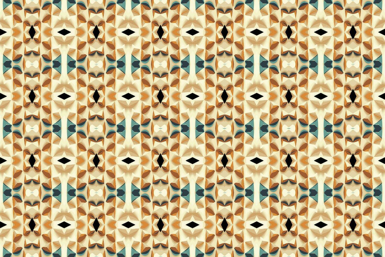 naadloos batik patroon, geometrische tribal patroon, het lijkt op etnisch boho, azteken stijl, ikat stijl.luxe decoratief kleding stof patroon voor beroemd banners.ontworpen voor gebruik stof,gordijn,tapijt,batik vector