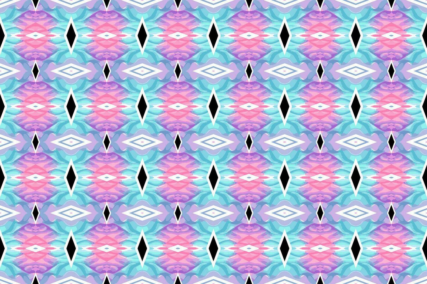 naadloos batik patroon, geometrische tribal patroon, het lijkt op etnisch boho, azteken stijl, ikat stijl.luxe decoratief kleding stof patroon voor beroemd banners.ontworpen voor gebruik stof,gordijn,tapijt,batik vector