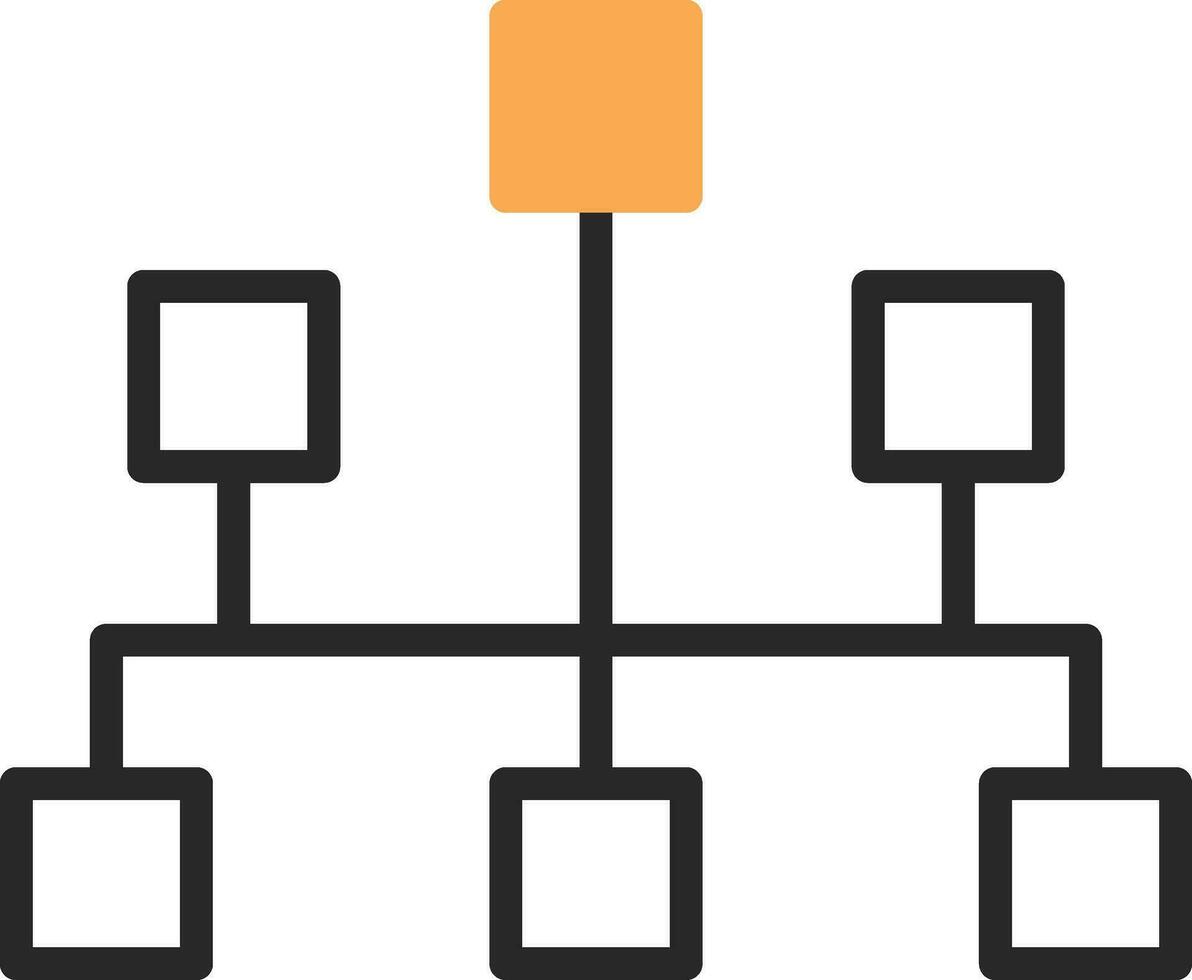 sitemap vector icoon ontwerp