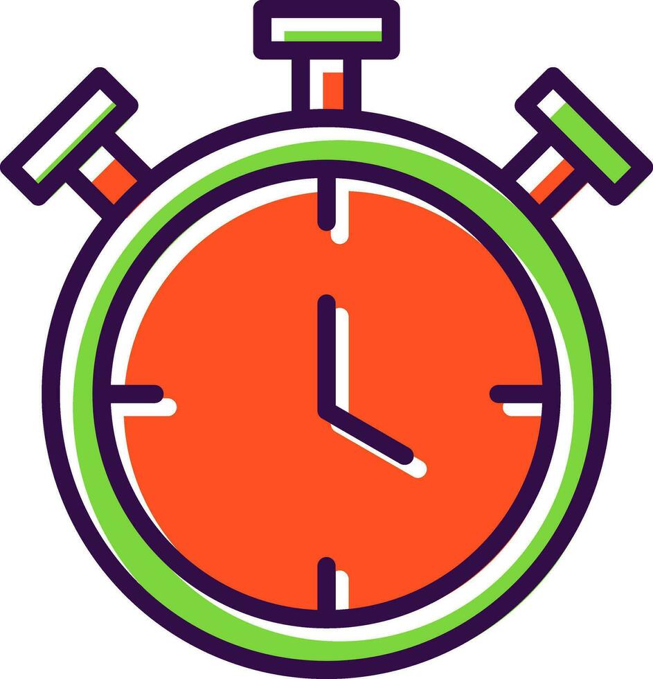 timer vector icoon ontwerp