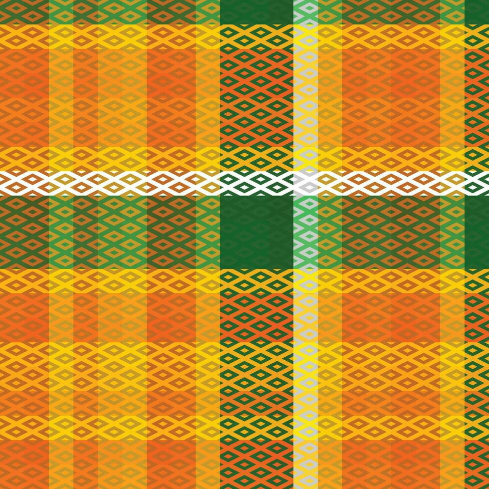 Schotse ruit plaid patroon naadloos. plaids patroon naadloos. sjabloon voor ontwerp ornament. naadloos kleding stof textuur. vector illustratie