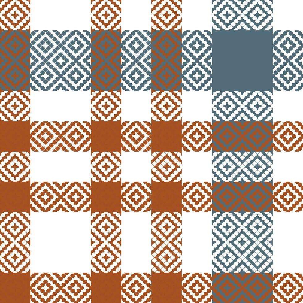 plaids patroon naadloos. abstract controleren plaid patroon voor sjaal, jurk, rok, andere modern voorjaar herfst winter mode textiel ontwerp. vector