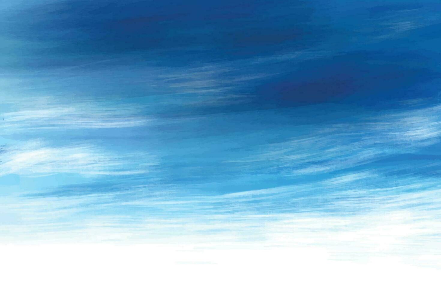 mooi wit wolk Aan blauw lucht achtergrond vector