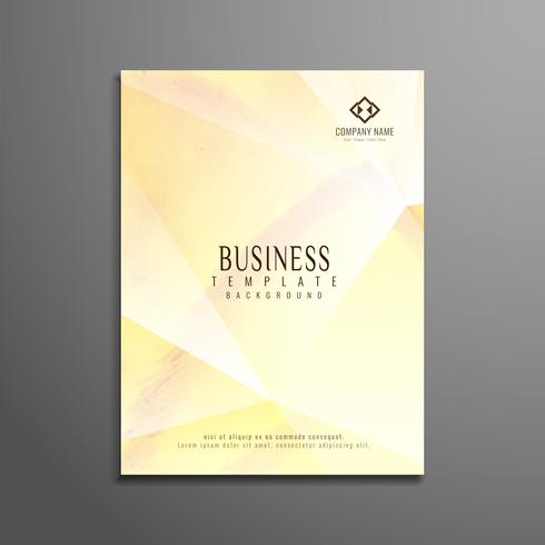 Abstract business flyer sjabloonontwerp vector