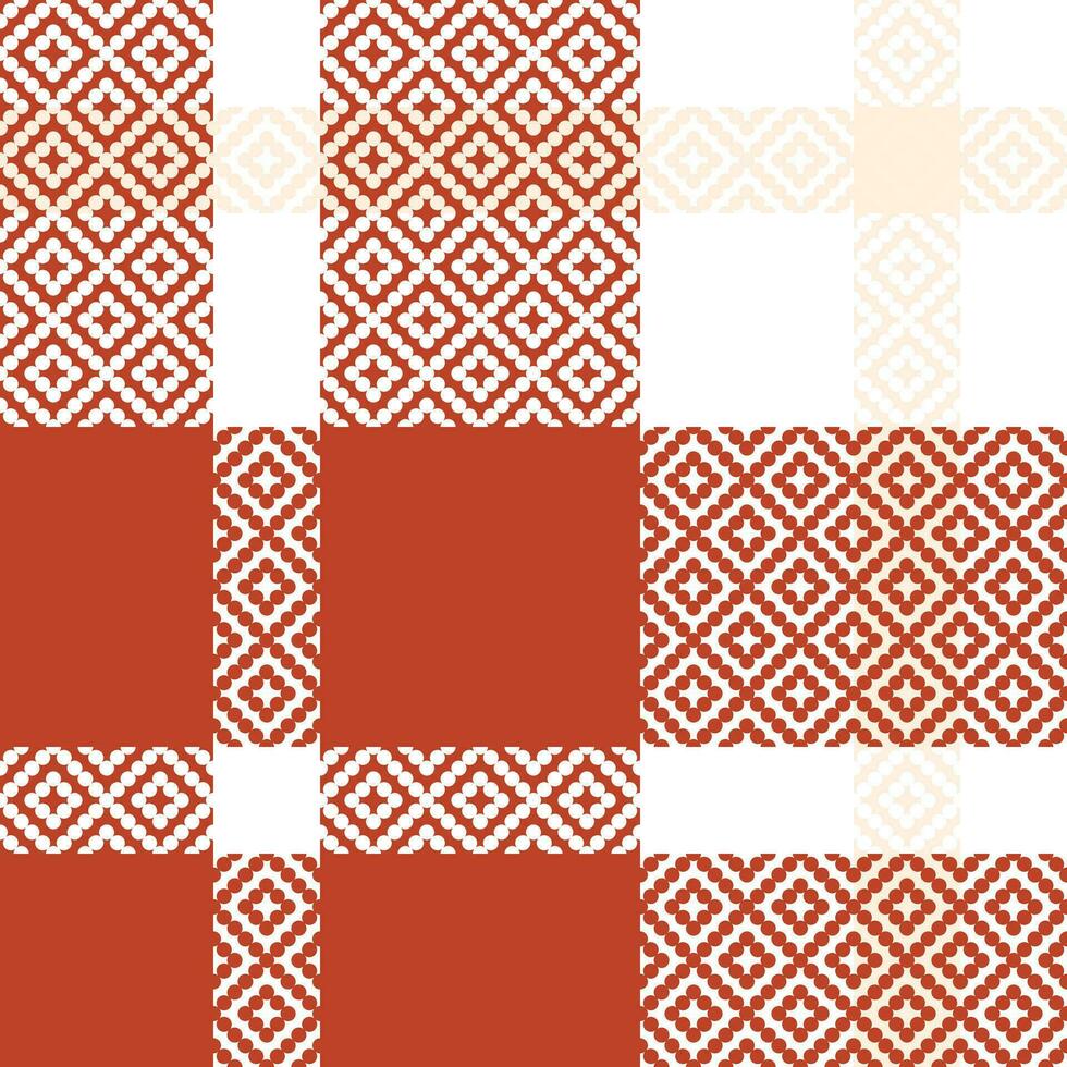 klassiek Schots Schotse ruit ontwerp. abstract controleren plaid patroon. traditioneel Schots geweven kleding stof. houthakker overhemd flanel textiel. patroon tegel swatch inbegrepen. vector