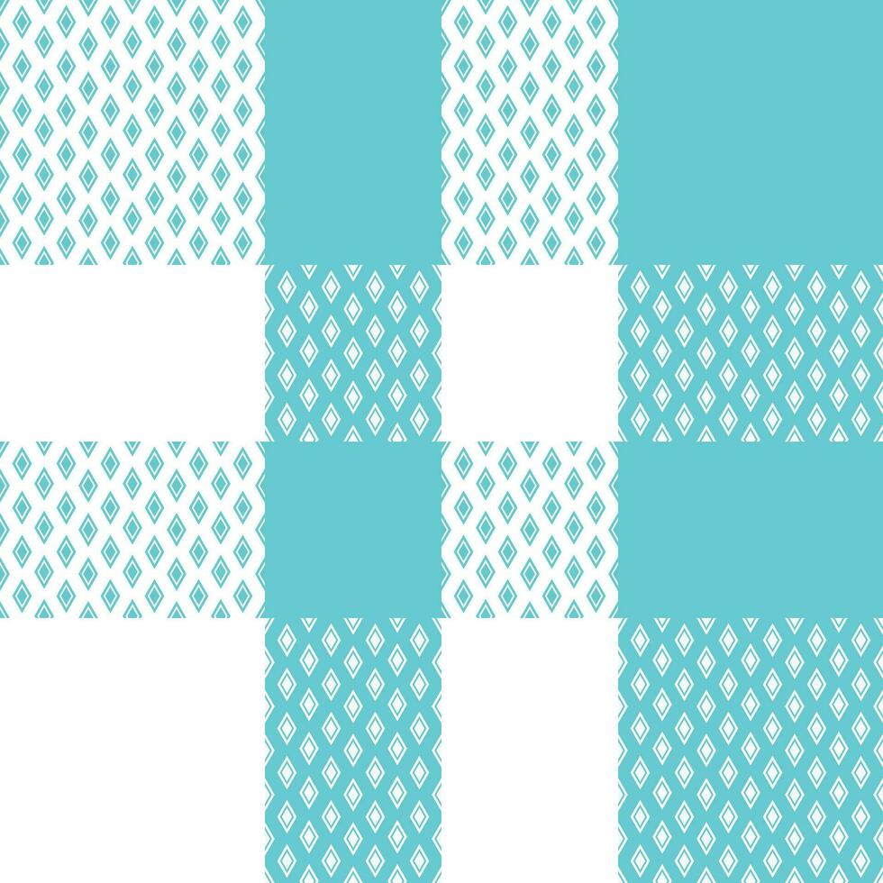 Schotse ruit naadloos patroon. schaakbord patroon sjabloon voor ontwerp ornament. naadloos kleding stof textuur. vector