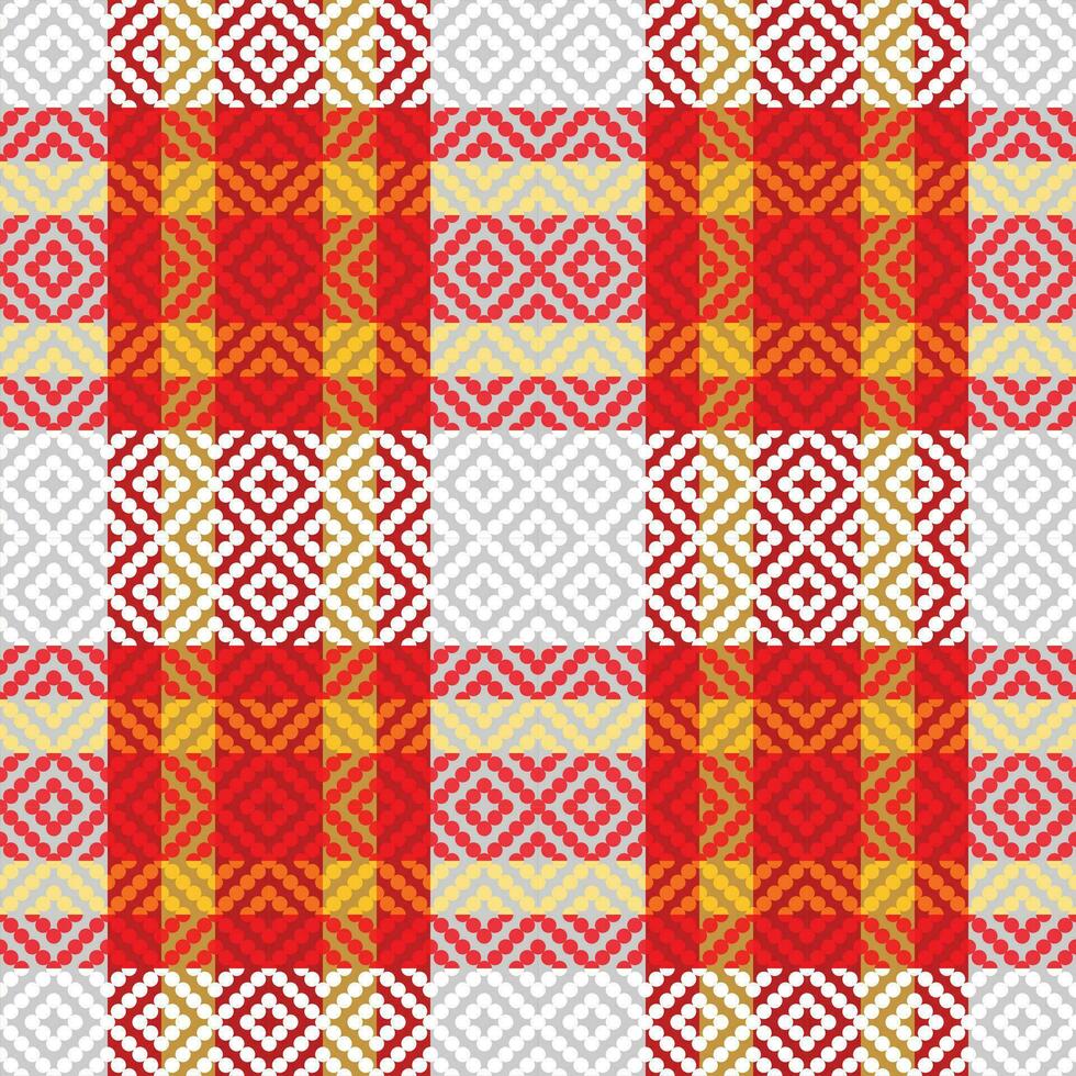 klassiek Schots Schotse ruit ontwerp. Schotse ruit plaid vector naadloos patroon. voor overhemd afdrukken, kleding, jurken, tafelkleden, dekens, beddengoed, papier, dekbed, stof en andere textiel producten.