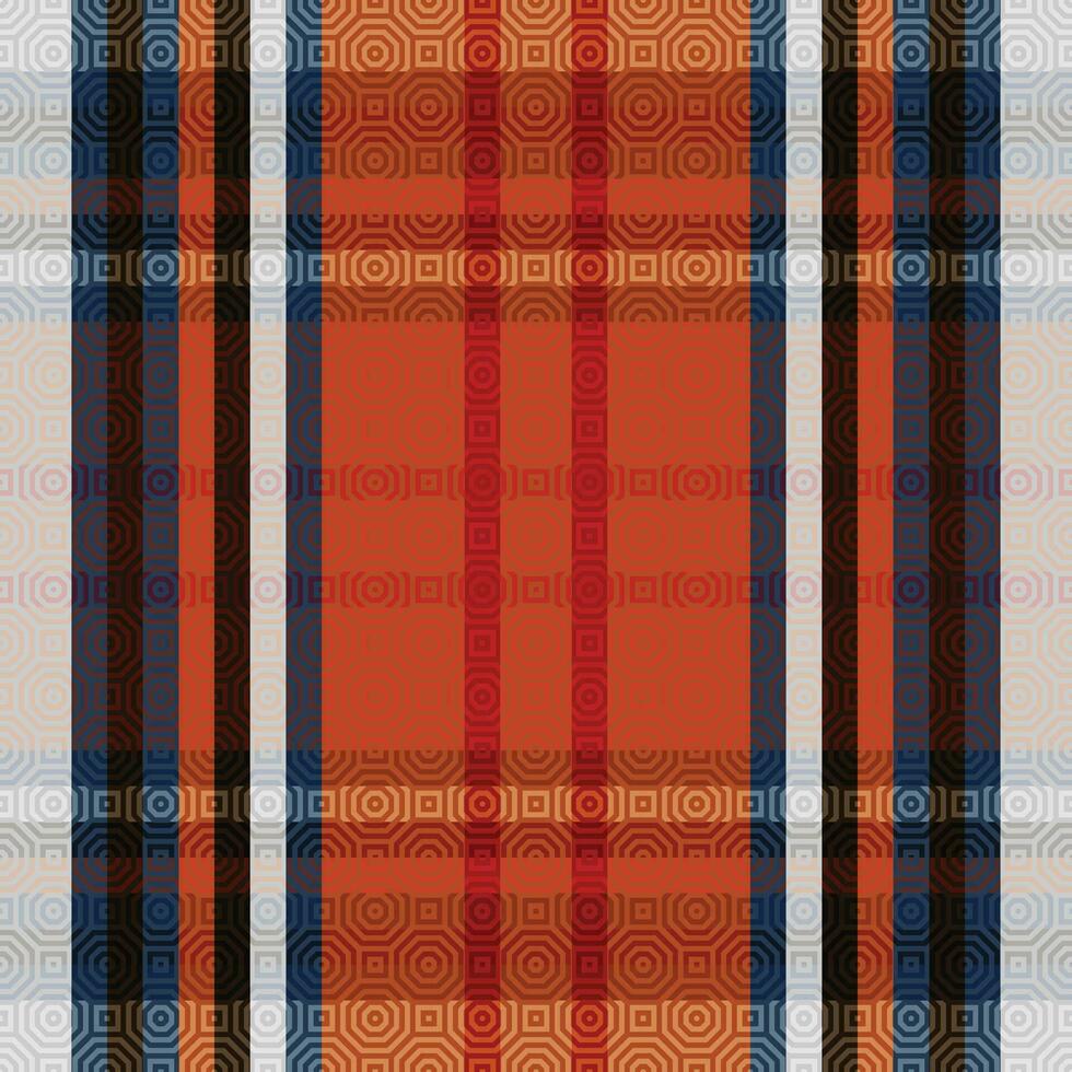 plaid patronen naadloos. Schots Schotse ruit patroon traditioneel Schots geweven kleding stof. houthakker overhemd flanel textiel. patroon tegel swatch inbegrepen. vector