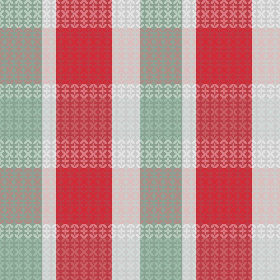 Schotse ruit plaid naadloos patroon. schaakbord patroon. traditioneel Schots geweven kleding stof. houthakker overhemd flanel textiel. patroon tegel swatch inbegrepen. vector